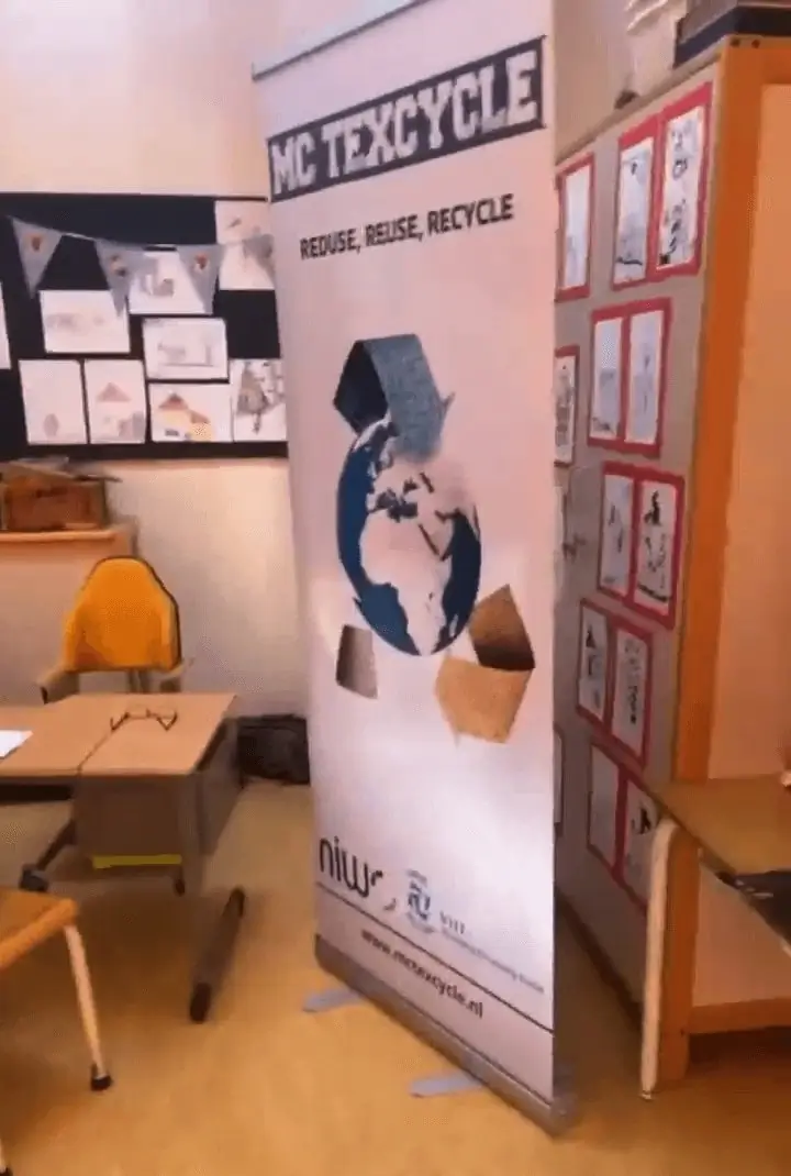 MC Texcycle gastles op Basisschool De Korenburg