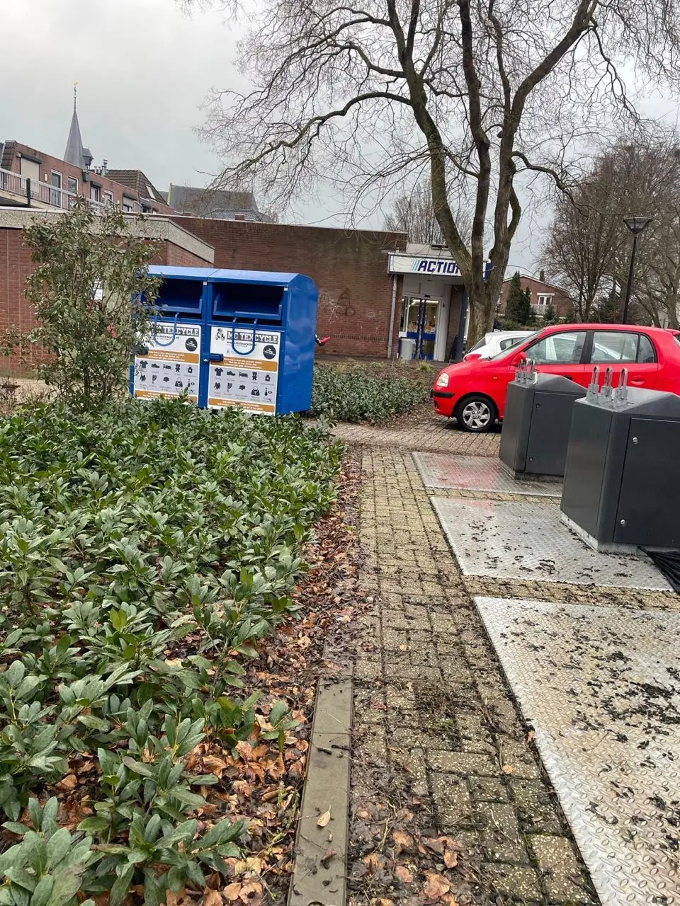 Textielcontainer in gemeente Aalten