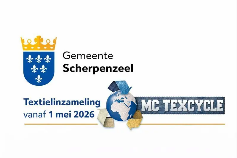 Start textielinzameling gemeente Scherpenzeel door MC Texcycle per 1 mei 2026